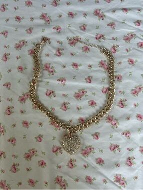 Heart Pendant Chain Necklace